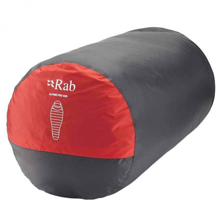 Rab Alpine 600 Sleeping Bag - Down - Red