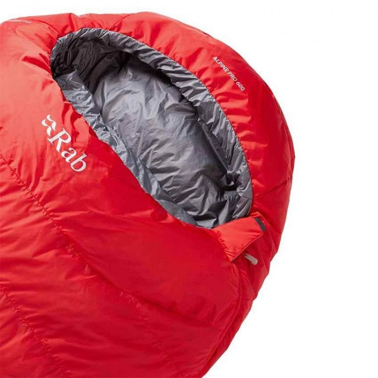 Rab Alpine 600 Sleeping Bag - Down - Red